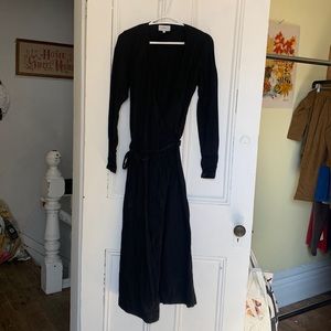 Black KOTN Wrap Dress